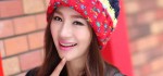 مدل کلاه بافتنی دخترانه کره ایی ۲۰۱۵ سری ۳
